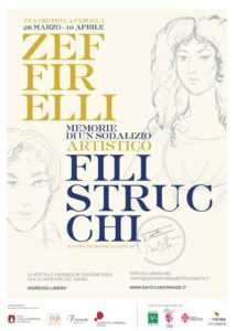 Locandina mostra Zeffirelli - Filistrucchi, Memorie di un sodalizio artistico