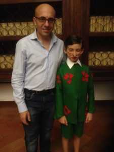Gherardo Filistrucchi presenta Pinocchio truccato da lui