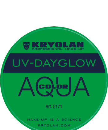 Aquacolor UV articolo 5171 green da 8 ml di Kryolan