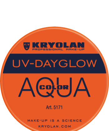 Aquacolor UV articolo 5171 orange da 8 ml di Kryolan