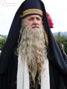 Barba e baffi da Sacerdote realizzati a mano in capello naturale