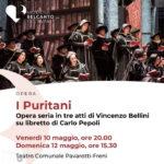 I PURITANI regia M° Francesco Esposito al Teatro Pavarotti Freni di Modena – trucco Equipe Filistrucchi